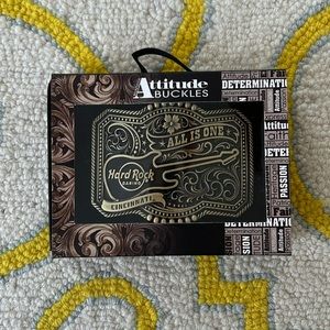 NIB Hard Rock Casino ‘All is One’ Cincinnati Belt Buckle